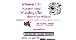 Desktop Screenshot of johnsoncitywrestling.com